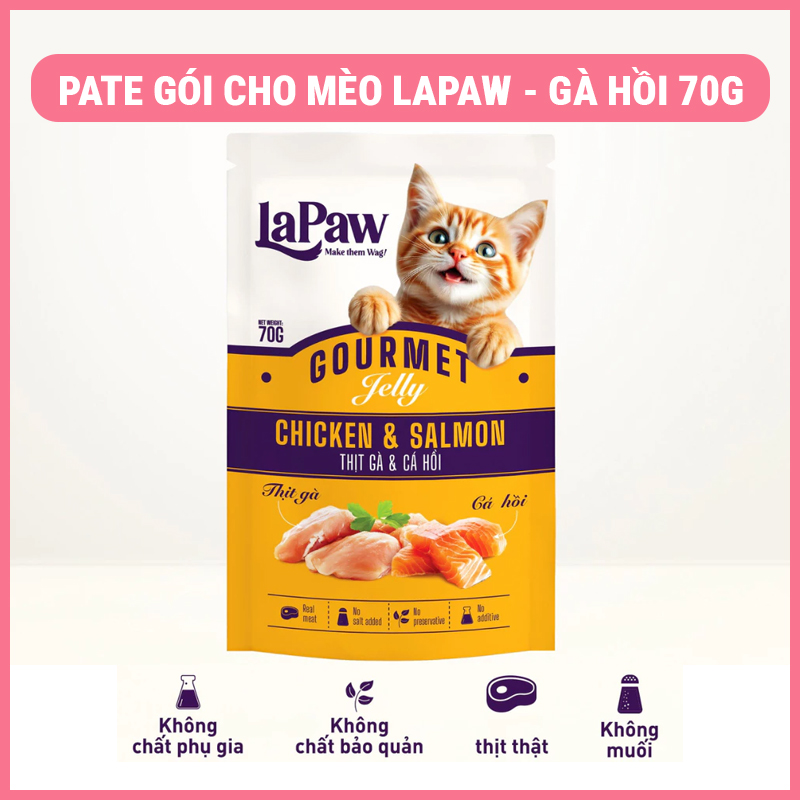 pate-cho-meo-lapaw-goi-70g-2 Pate cho mèo Lapaw gói 70g 2
