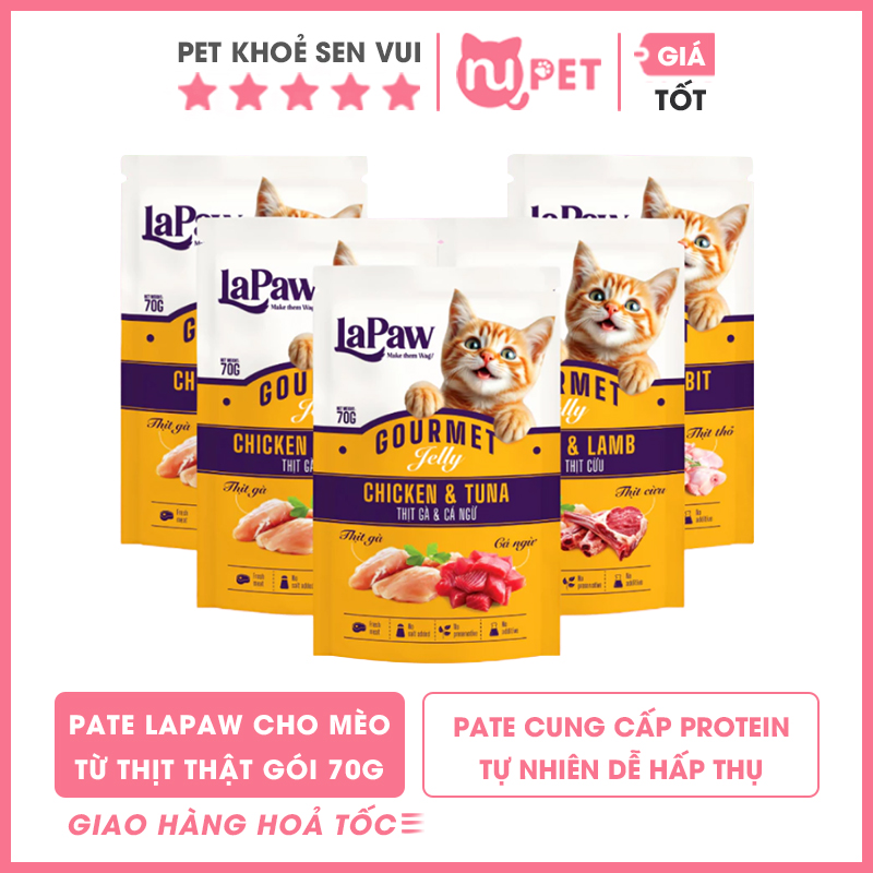 pate-cho-meo-lapaw-goi-70g-8 Pate cho mèo Lapaw gói 70g 8