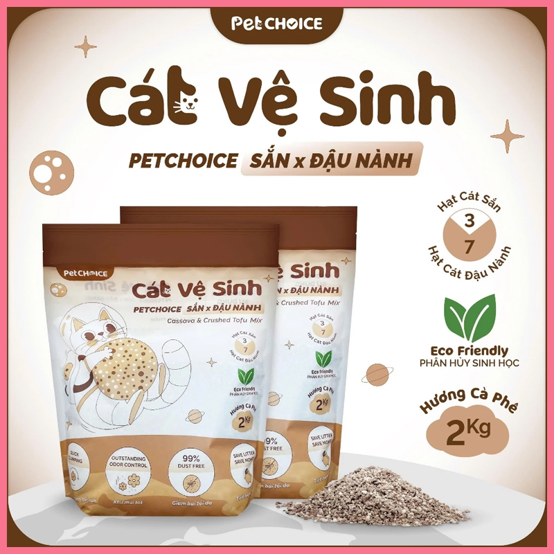 cat-san-mix-dau-nanh-pet-choice-2kg-3 Cát sắn mix đậu nành Pet Choice 2kg 3