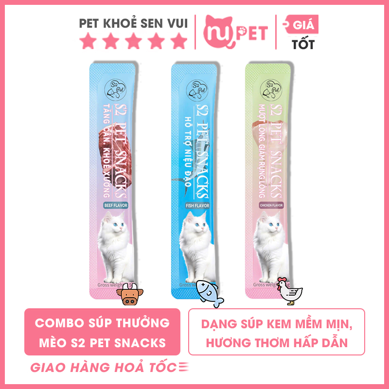 Súp thưởng dạng thanh S2 pet snack