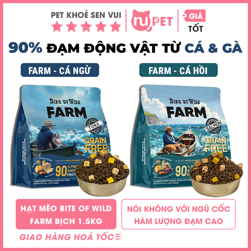 Hạt bite of wild farm 9