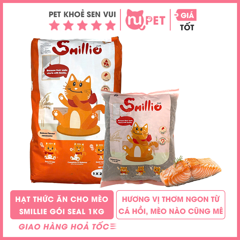 Hạt mèo Smillie gói 1kg 6