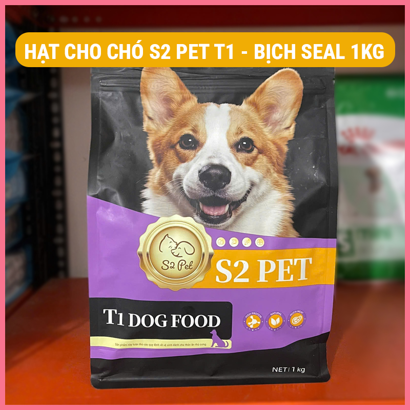 hat-cho-s2-pet-t1-1kg Hạt chó S2 Pet T1 1kg