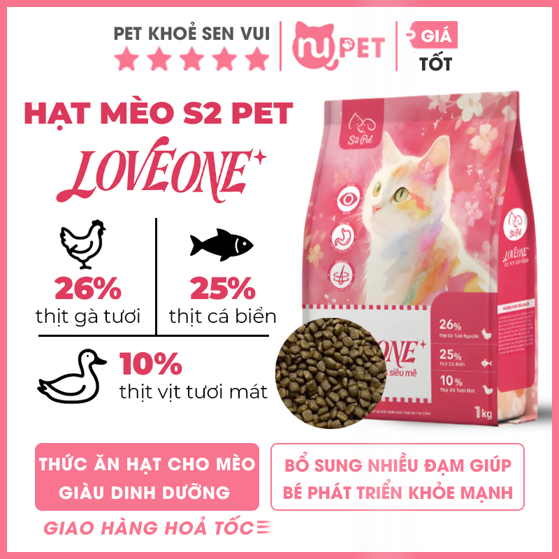 Hạt mèo S2 Pet Love One