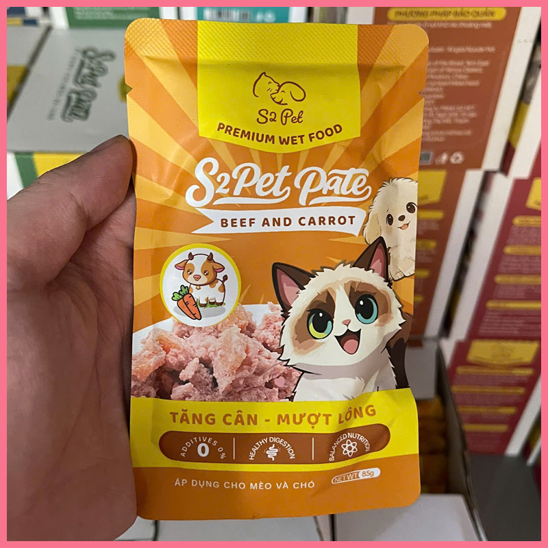 pate-cho-meo-s2-pet-goi-85g-9 Pate chó mèo S2 Pet gói 85g 9