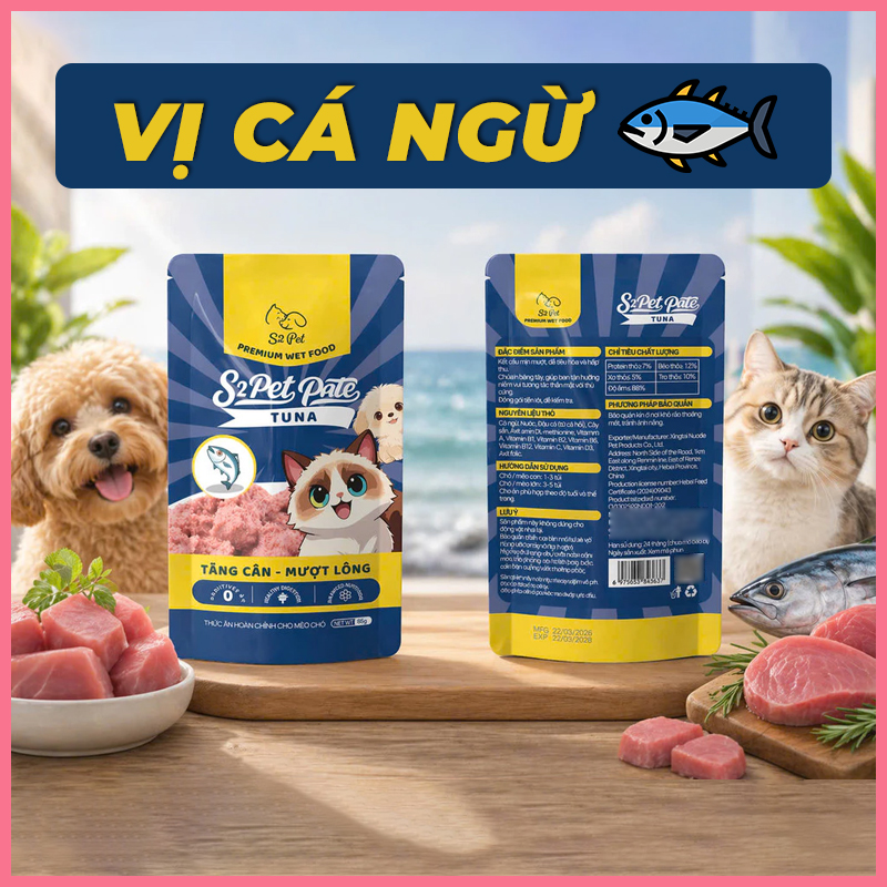 pate-cho-meo-s2-pet-goi-85g Pate chó mèo S2 Pet gói 85g