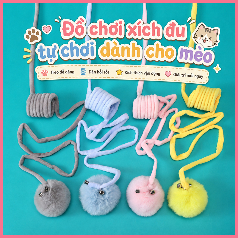 do-choi-dinh-tuong-hinh-qua-bong-long-co-gian-2 Đồ chơi dính tường hình quả bóng lông co giãn 2
