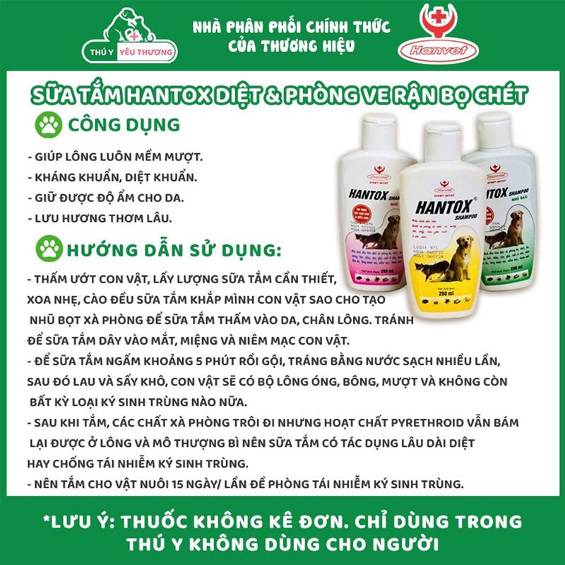 sua-tam-hanvet-cho-meo-2 Sữa tắm hantox hanvet chó mèo 2