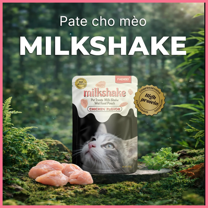 pate-sua-lac-cho-meo-faenbei-milkshake-85g Pate sữa lắc cho mèo Faenbei milkshake 85g