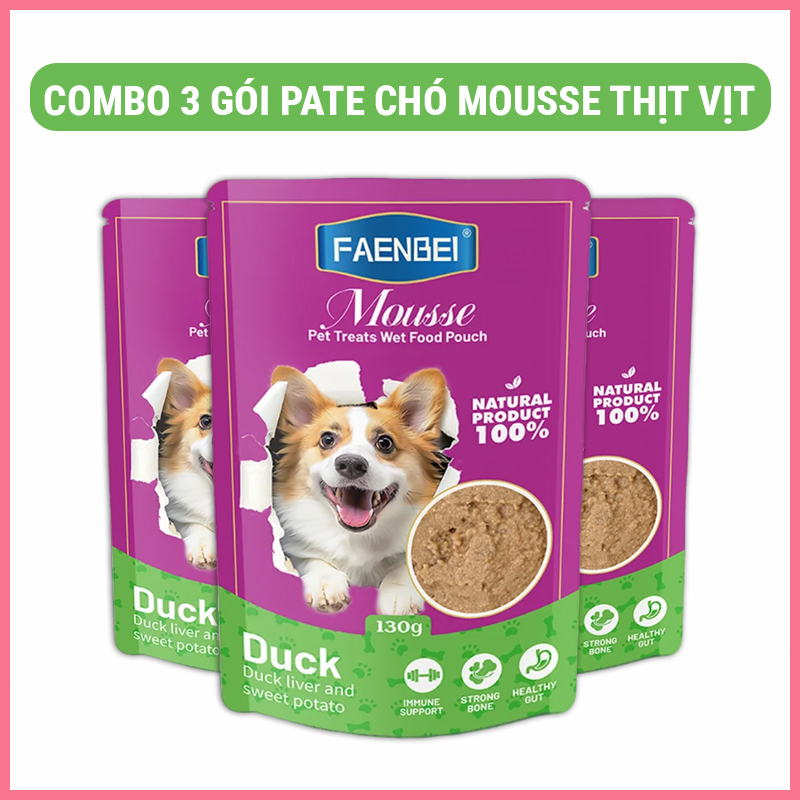 pate-cho-dang-mousse-faenbei-goi-130g-12 pate chó dạng mousse faenbei gọi 130g 12