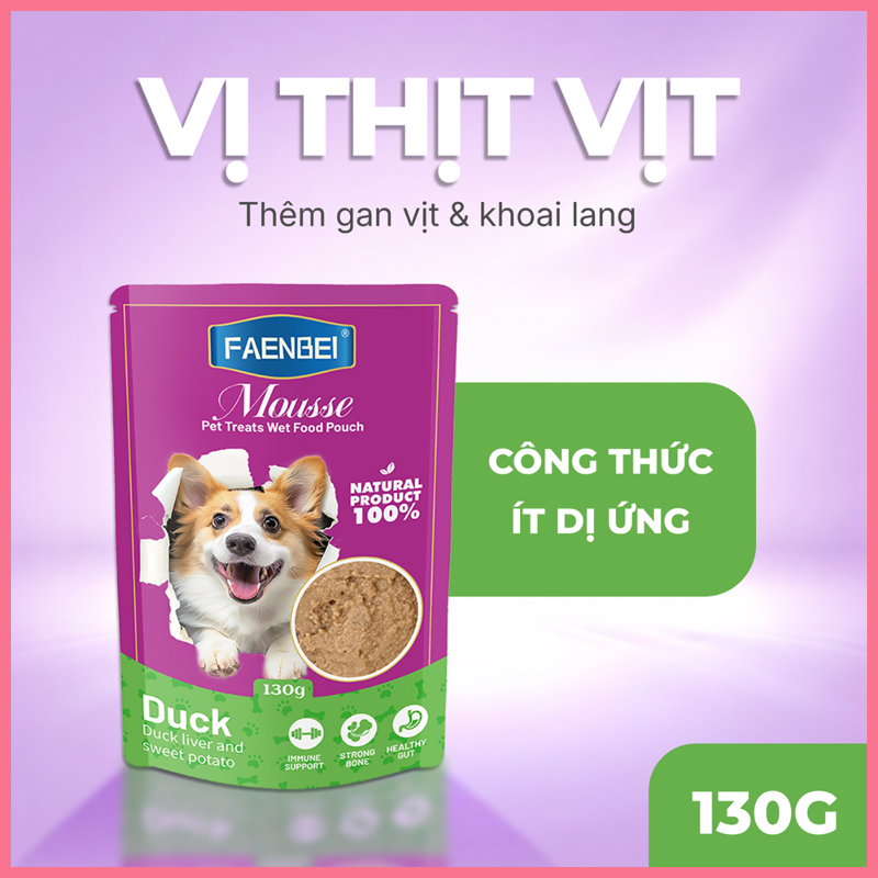 pate-cho-dang-mousse-faenbei-goi-130g-2 pate chó dạng mousse faenbei gọi 130g 2