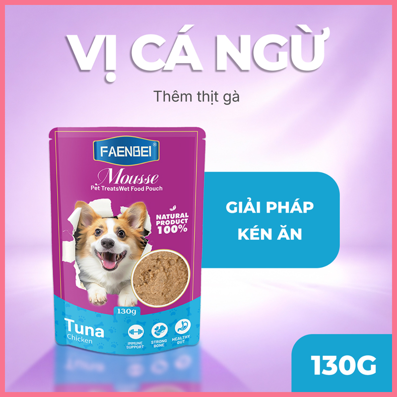 pate-cho-dang-mousse-faenbei-goi-130g pate chó dạng mousse faenbei gọi 130g